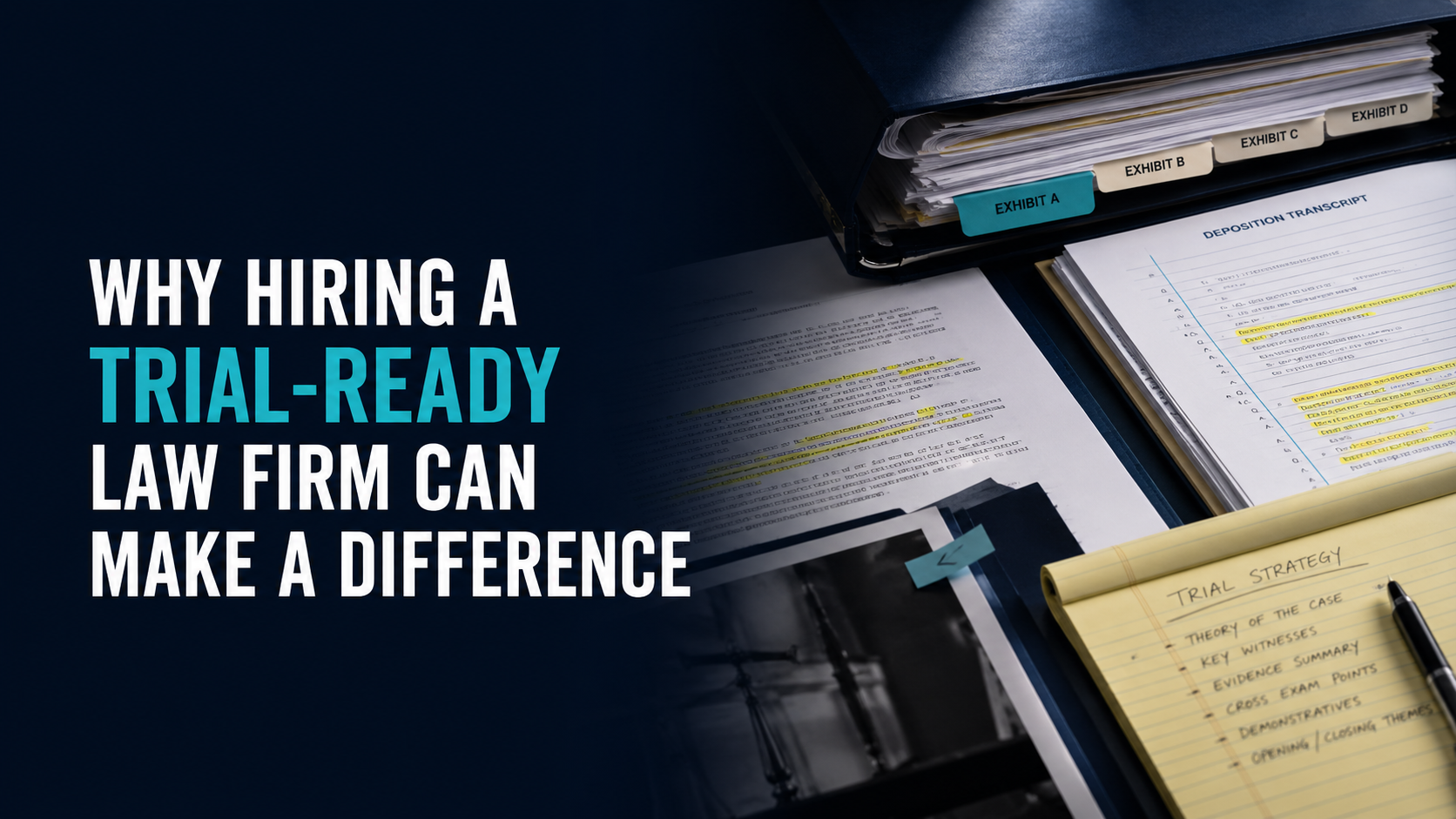 Why Hiring a Trial-Ready Law Firm Can Make a Difference